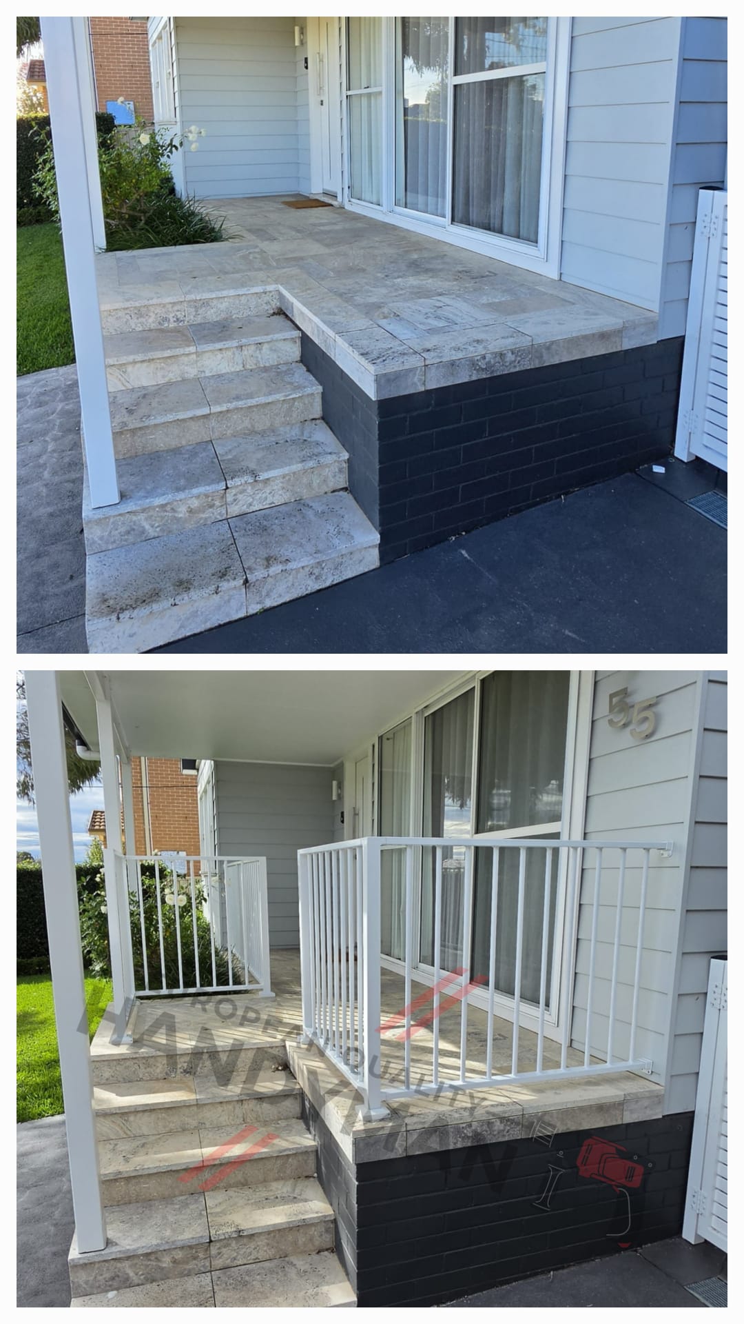 Before and after photos